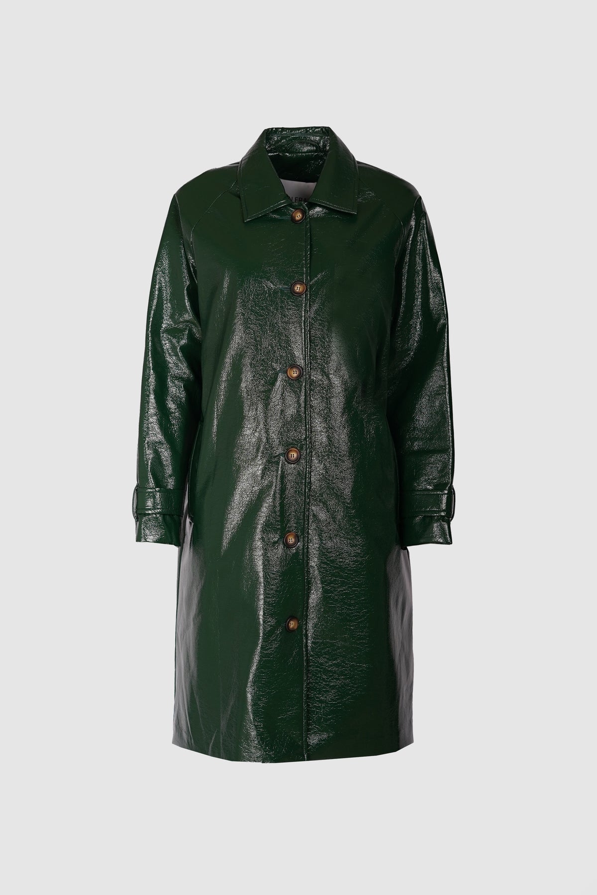NUAGEW01 COAT MIDI - DARK GREEN